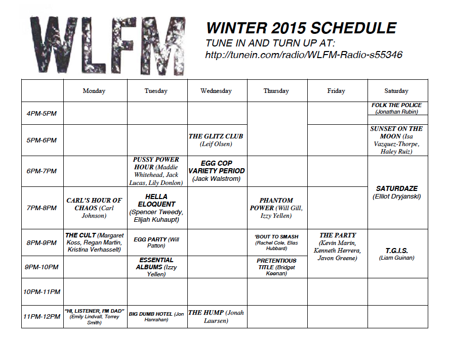 wlfm winterm schedule1